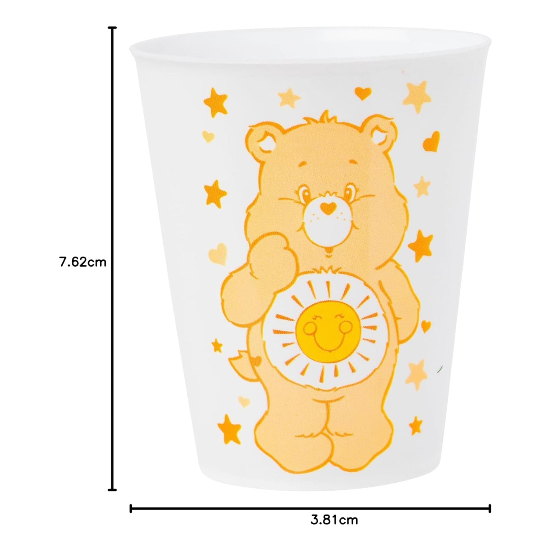 Care Bears 2 Ounce Plastic Mini Cup Set of 4