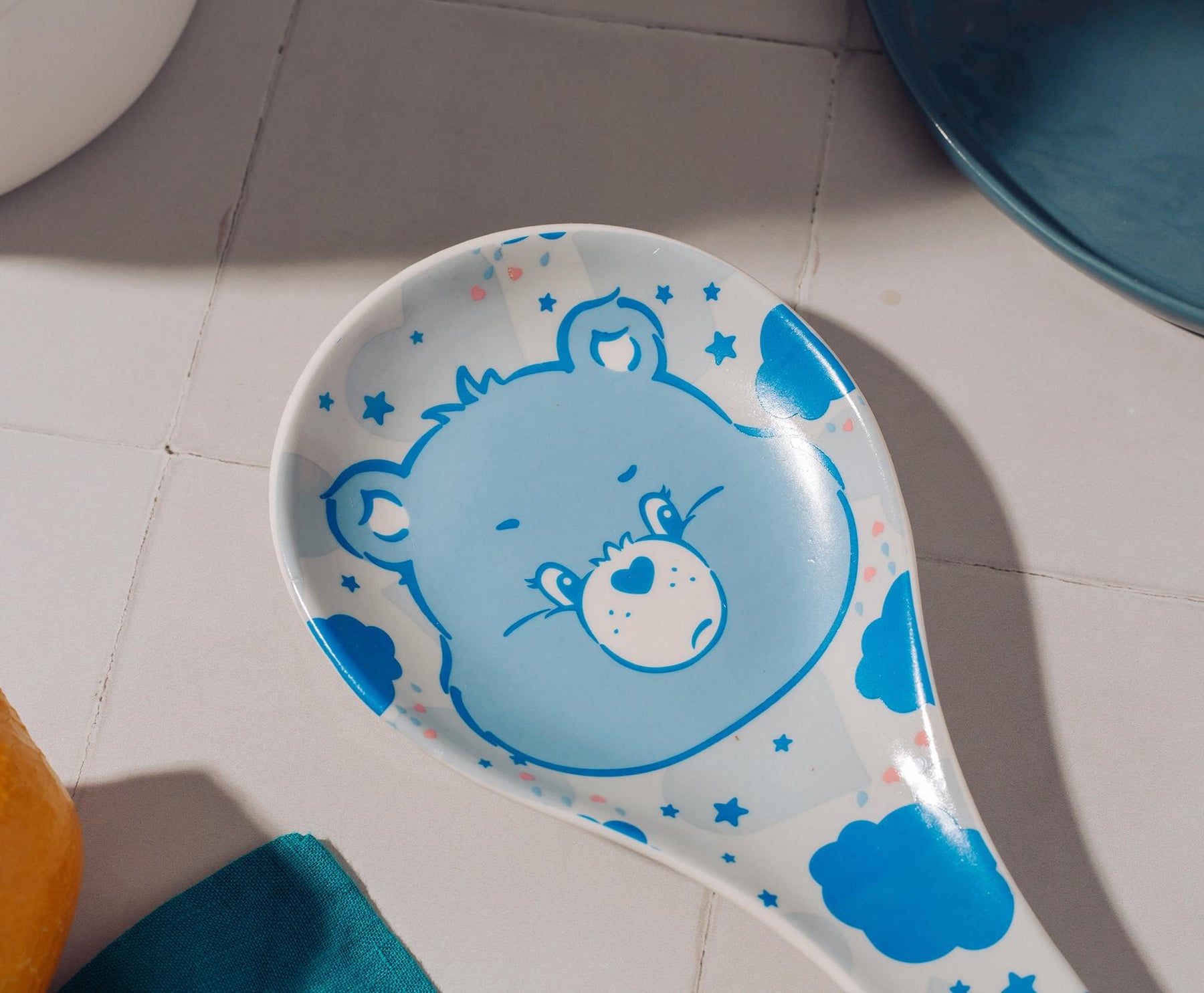 Care Bears Grumpy Bear Ceramic Spoon Rest Holder