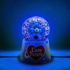 Care Bears Grumpy Bear Mini Light-Up Snow Globe | 3 Inches Tall