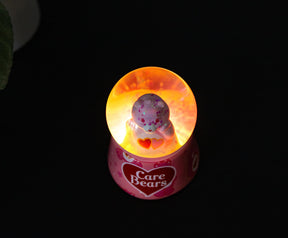 Care Bears Love-A-Lot Bear Mini Light-Up Snow Globe | 3 Inches Tall