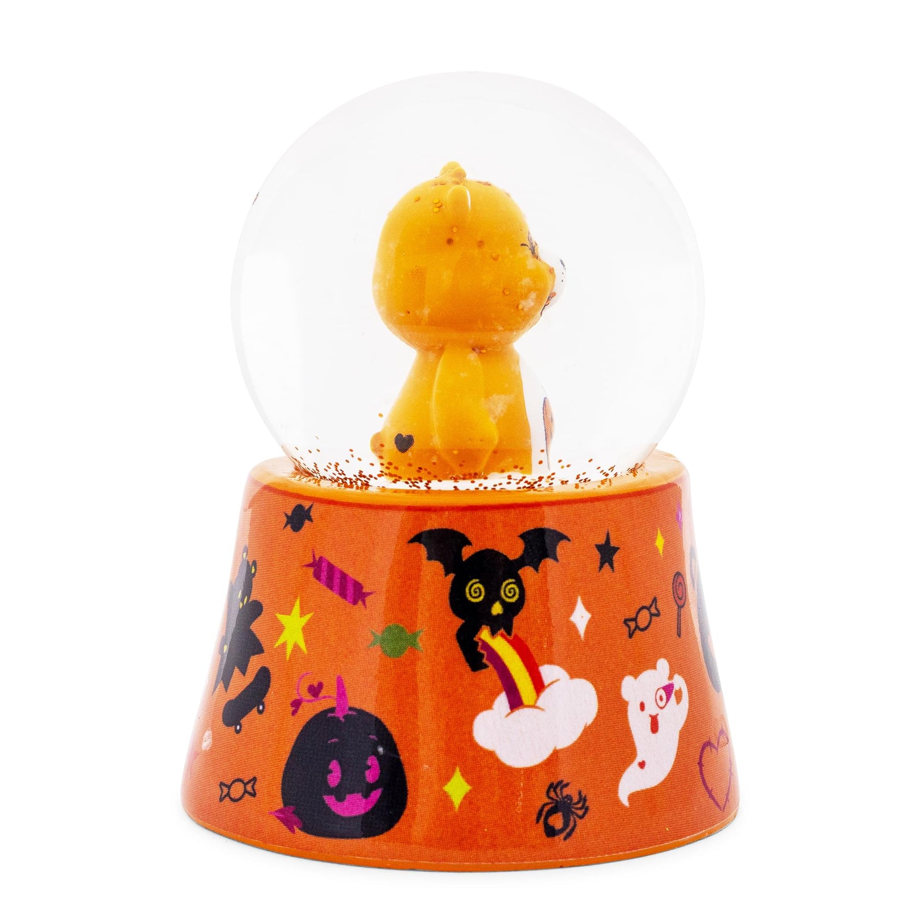 Care Bears Trick-Or-Sweet Bear Mini Light-Up Snow Globe | 3 Inches Tall