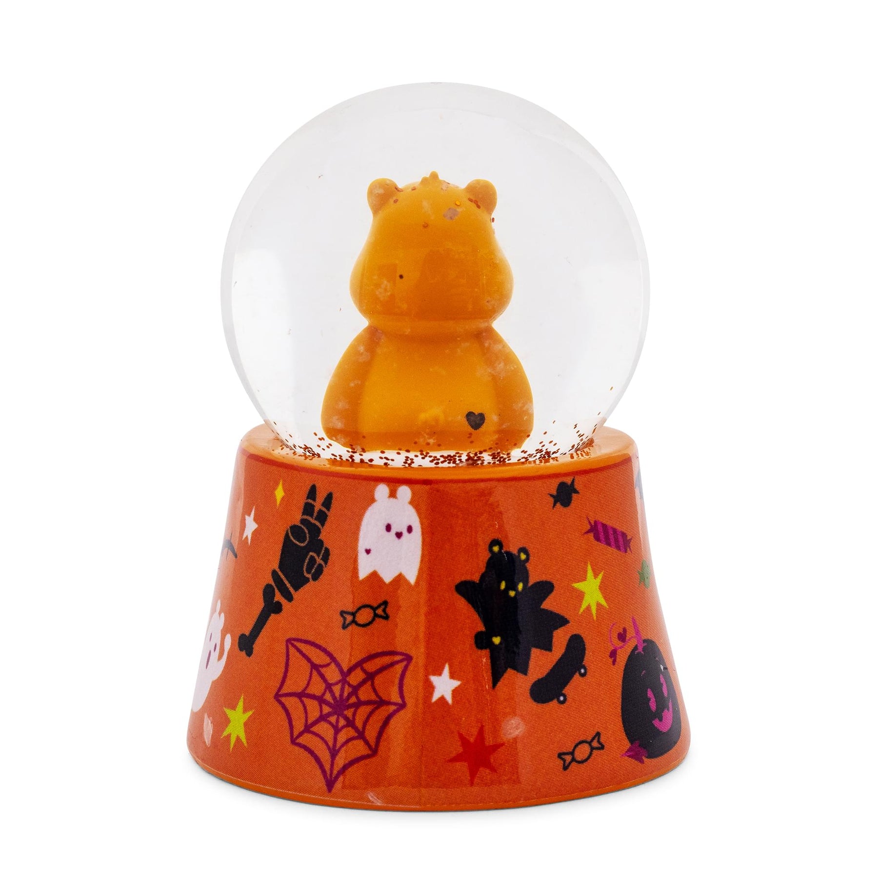 Care Bears Trick-Or-Sweet Bear Mini Light-Up Snow Globe | 3 Inches Tall