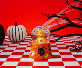 Care Bears Trick-Or-Sweet Bear Mini Light-Up Snow Globe | 3 Inches Tall