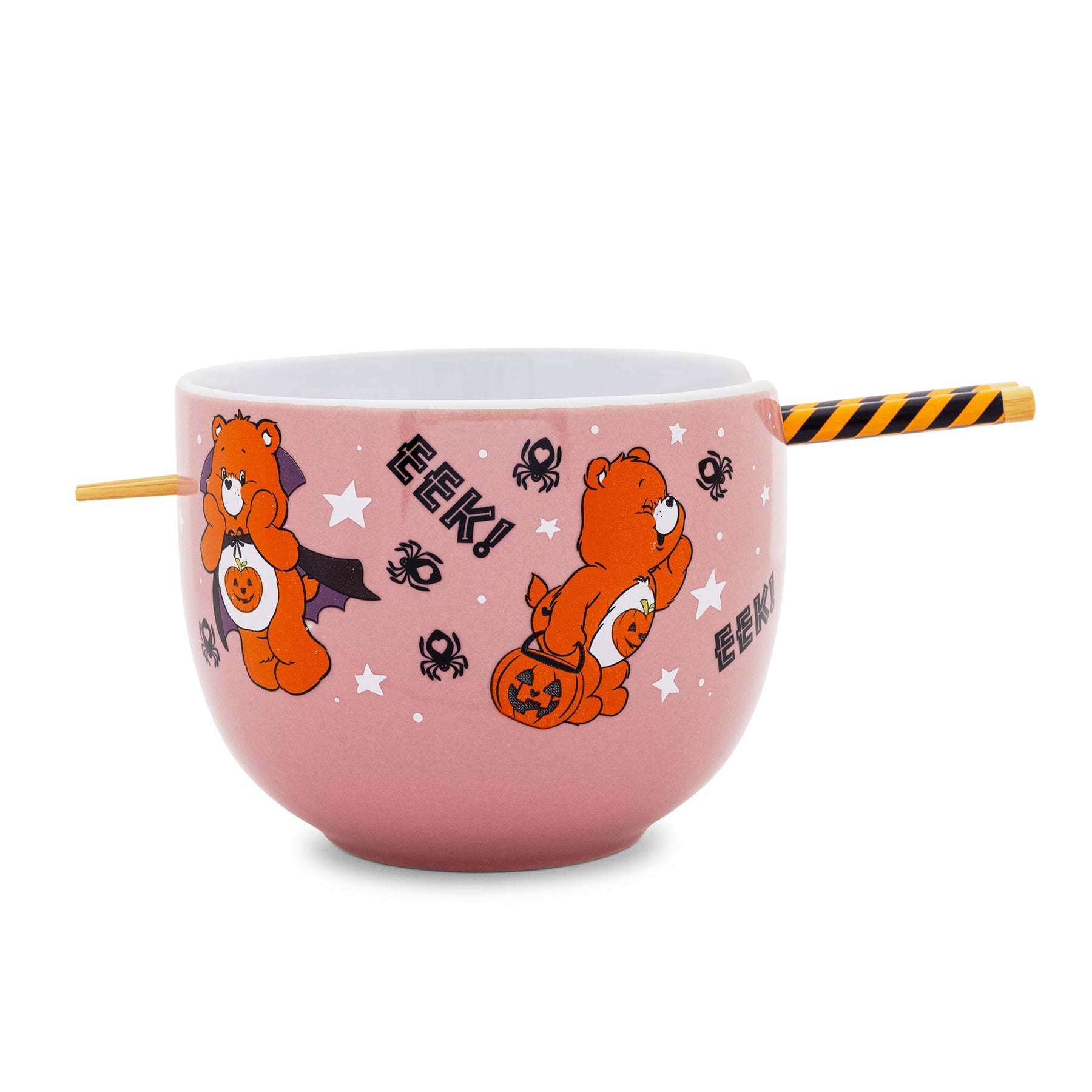 Care Bears Trick-or-Sweet Bear 20-Ounce Ceramic Ramen Bowl With Chopsticks