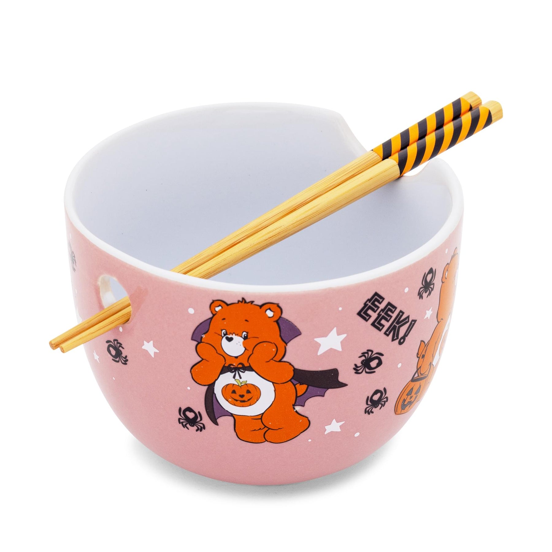 Care Bears Trick-or-Sweet Bear 20-Ounce Ceramic Ramen Bowl With Chopsticks