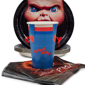 Child's Play Chucky 60-Piece Party Tableware Set