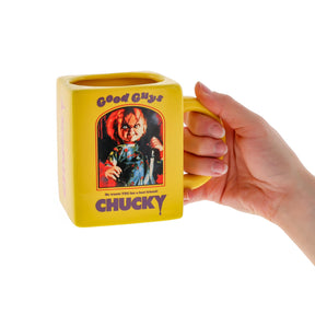 Child's Play Chucky Good Guys Sculpted Ceramic Mug | Holds 20 Ounces