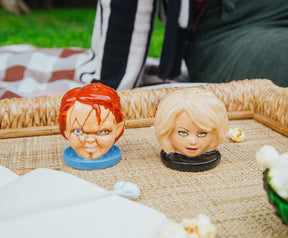 Child's Play Chucky and Tiffany Ceramic Salt and Pepper Shaker Set