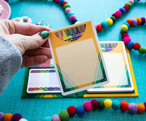 Crayola Crayons Sticky Note and Tab Box Set