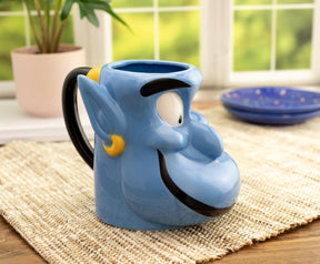 Disney Aladdin Genie 3D Sculpted Ceramic Mug | Holds 22 Ounces