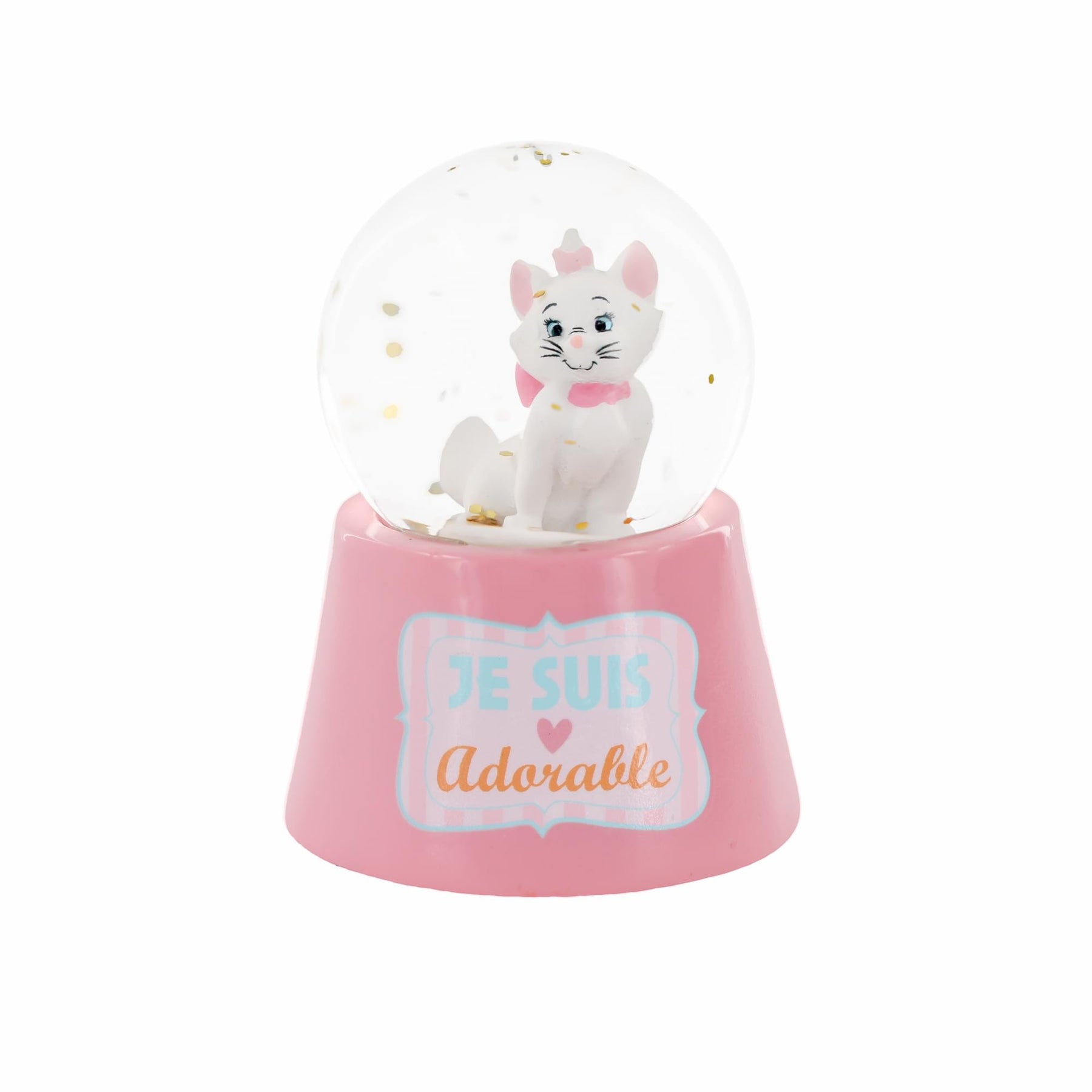 Disney The Aristocats Marie Mini Snow Globe | 3 Inches Tall