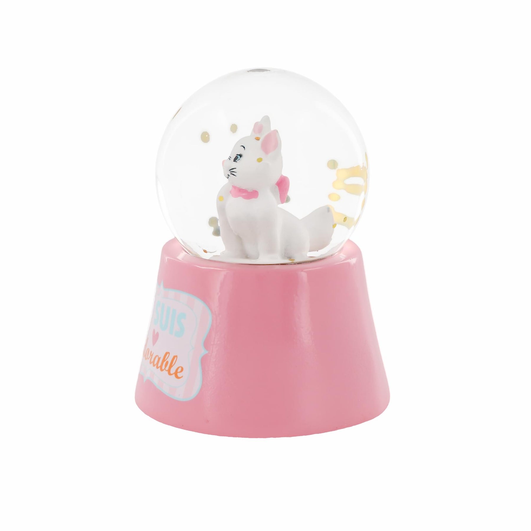 Disney The Aristocats Marie Mini Snow Globe | 3 Inches Tall