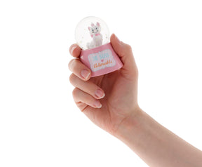 Disney The Aristocats Marie Mini Snow Globe | 3 Inches Tall