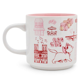 Disney The Aristocats Marie Pink Icons Ceramic Mug | Holds 13 Ounces