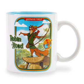 Disney Robin Hood Sherwood Forest Ceramic Coffee Mug | Holds 20 Ounces