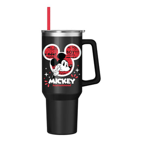 Disney Mickey Mouse "Current Mood" Stainless Steel Tumbler | Holds 40 Ounces