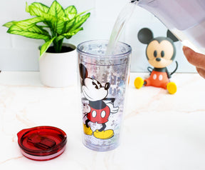 Disney Mickey Mouse "Since 1928" Double-Walled Travel Tumbler | Holds 20 Ounces