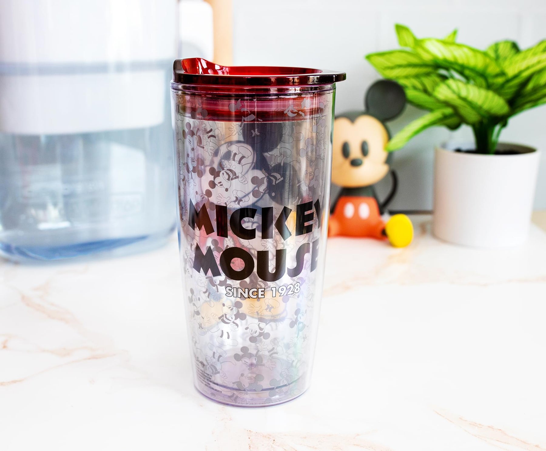 Disney Mickey Mouse "Since 1928" Double-Walled Travel Tumbler | Holds 20 Ounces