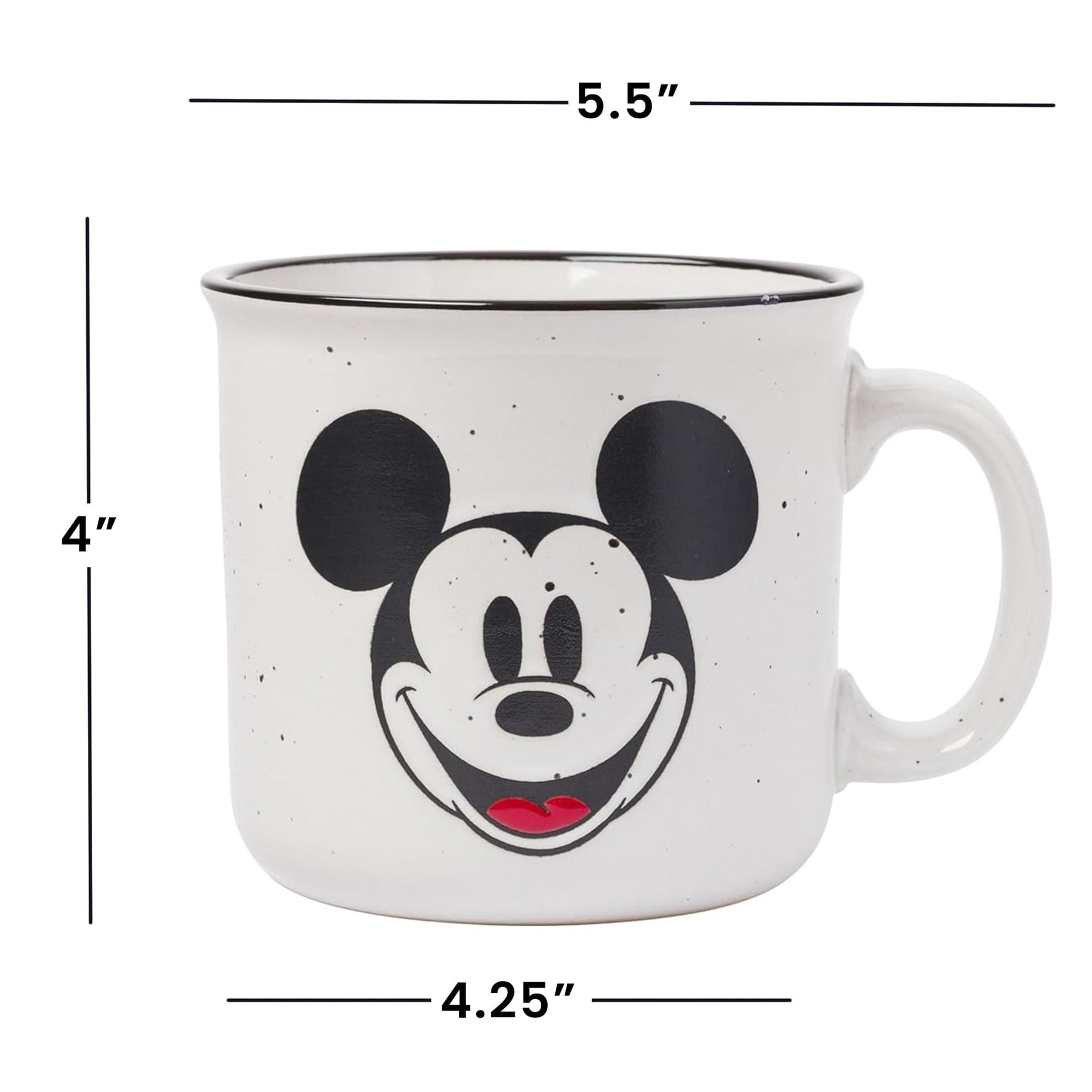 Disney Mickey Mouse 20 Ounce Ceramic Camper Mug