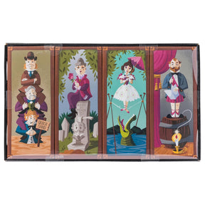 Disney Haunted Mansion 4-Piece 12 x 5 Inch Canvas Wall Art Set