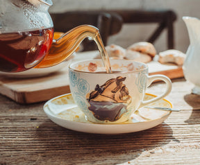 Disney Beauty and the Beast Bone China Teacup and Saucer | Set of 2