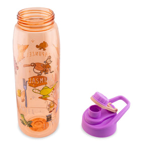 Disney Princess Icons Water Bottle With Screw-Top Lid | Holds 28 Ounces