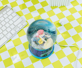 Disney The Little Mermaid Ariel and Flounder Light-Up Snow Globe | 6 Inches Tall