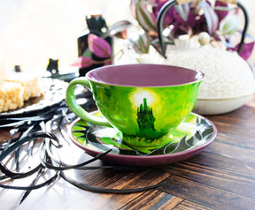 Disney Villains Maleficent Ceramic Teacup and Saucer Set