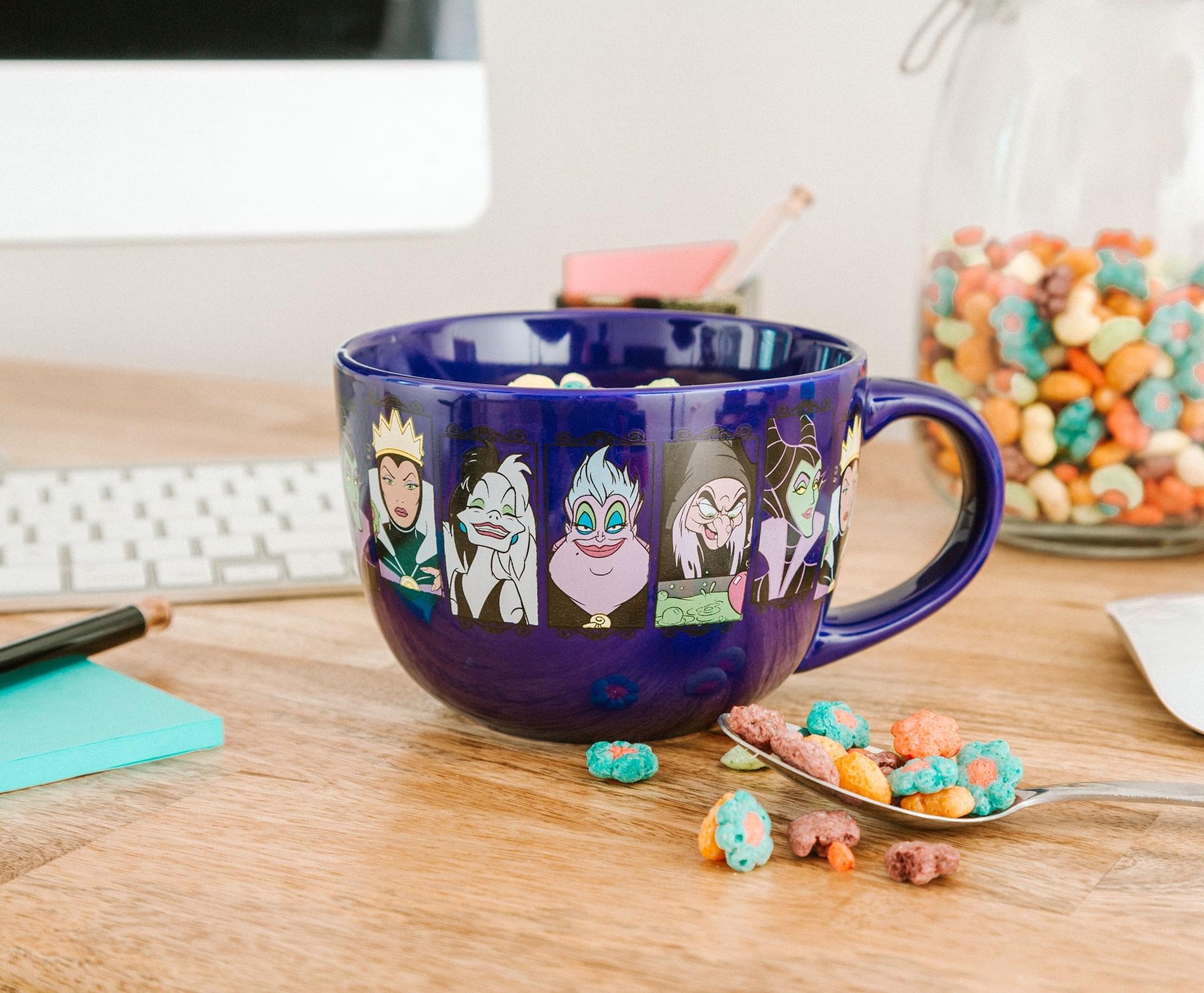 Disney Villains Close-Up Panels Ceramic Soup Mug | 24 Ounces