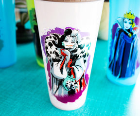 Disney Villains Color-Changing Plastic Tumblers | Set of 4