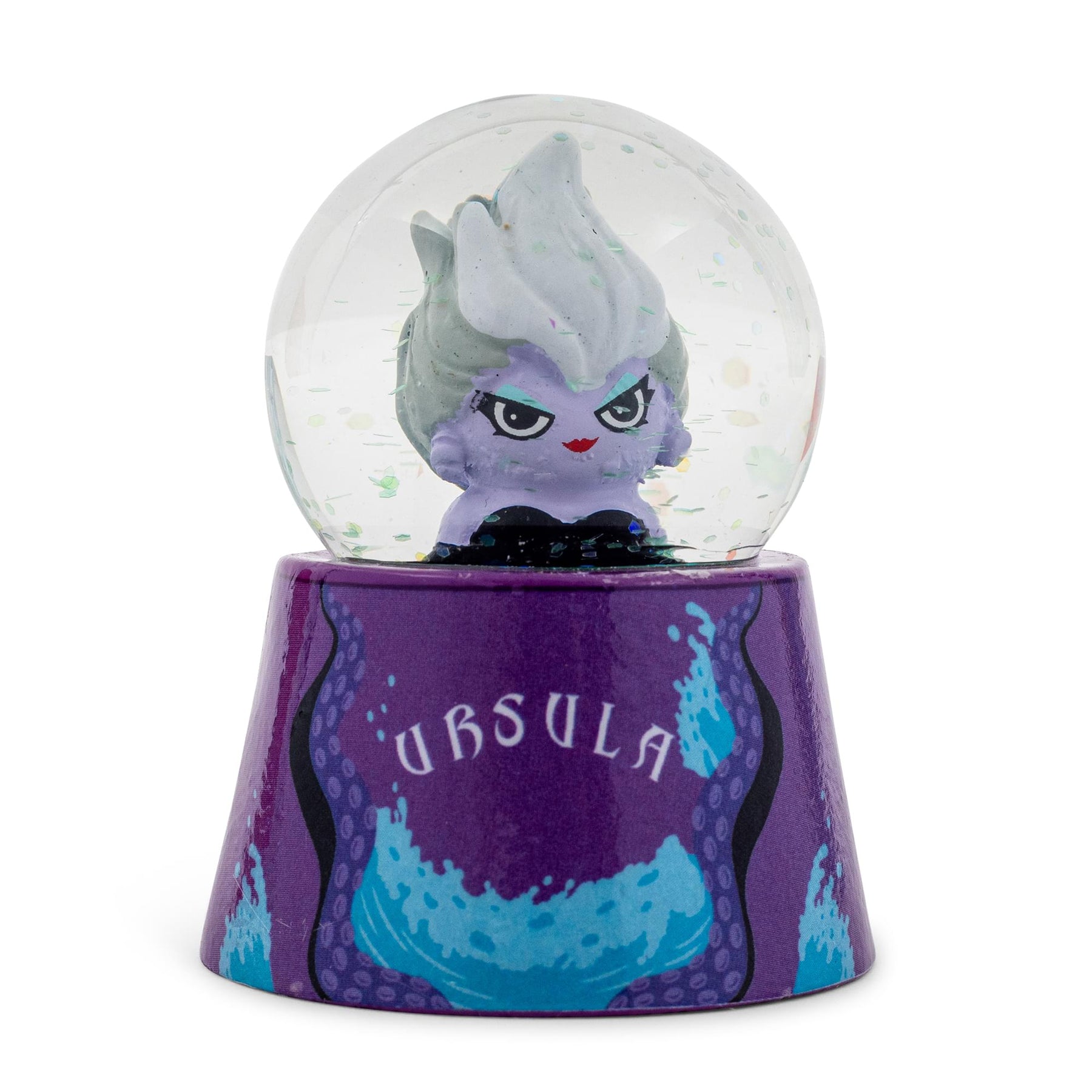 Disney The Little Mermaid Ursula Mini Light-Up Snow Globe | 3 Inches Tall