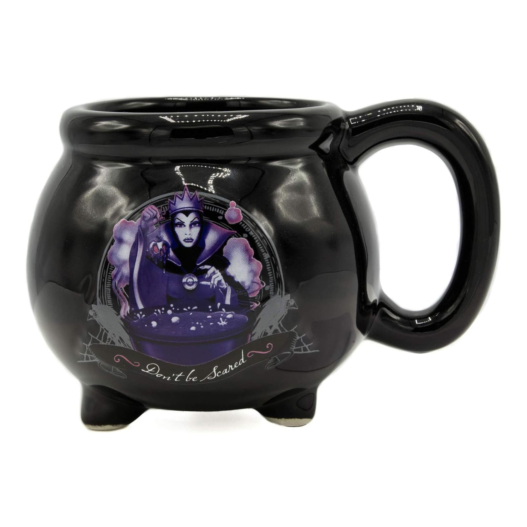 Disney The Evil Queen Black Kettle 3D Sculpted Ceramic Mug