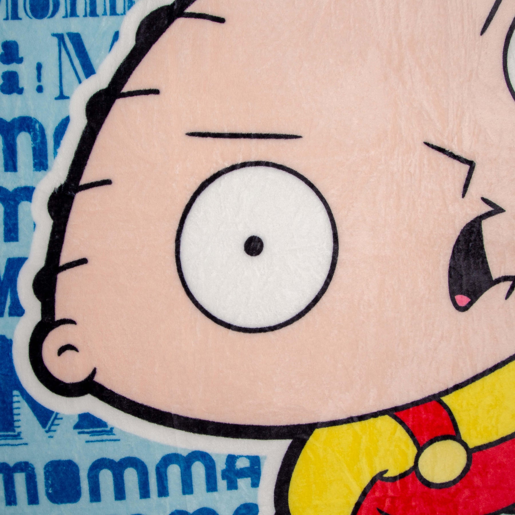 Family Guy Stewie Griffin "Mama" Raschel Throw Blanket | 45 x 60 Inches