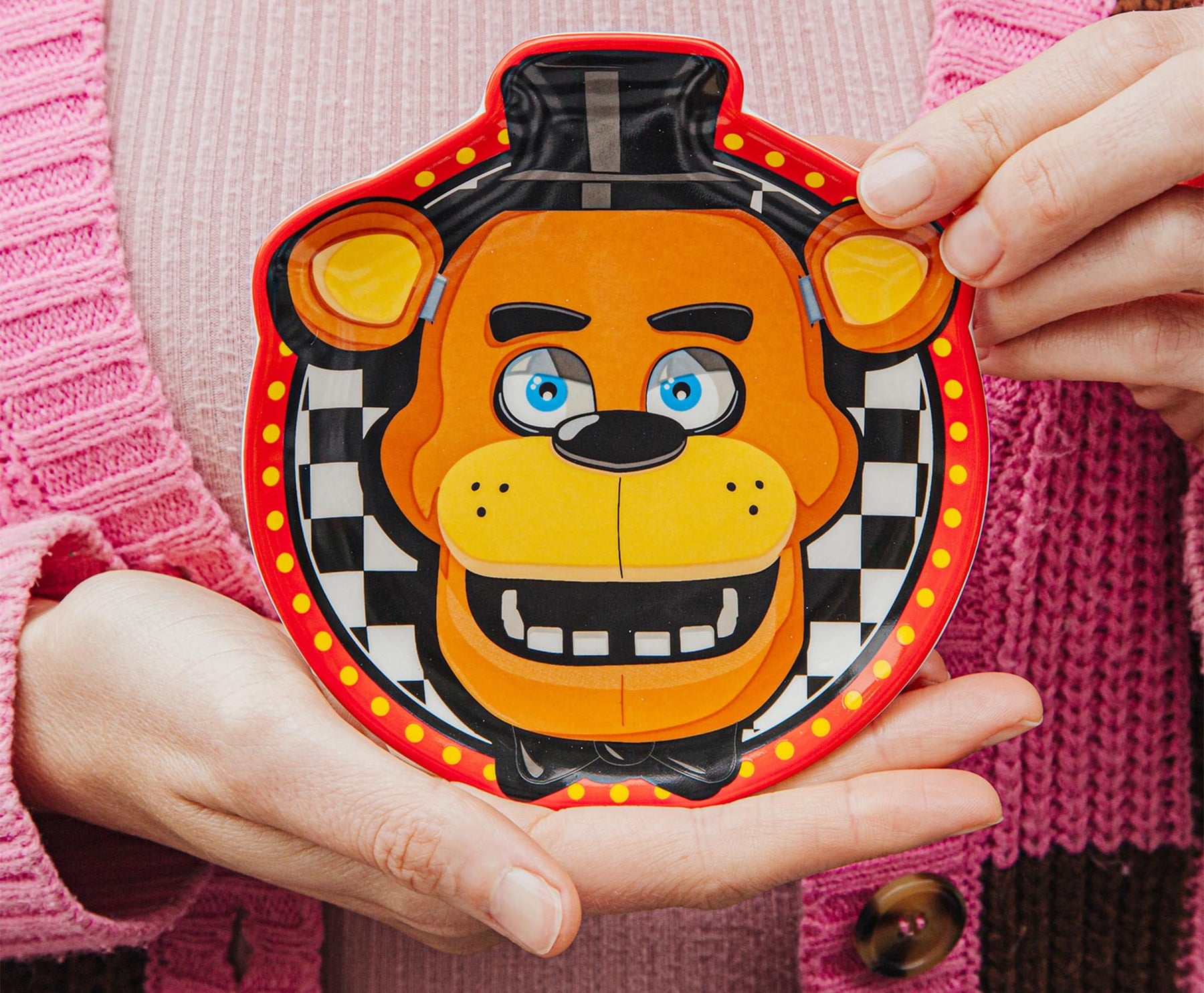 Five Nights At Freddy's Freddy Fazbear Ceramic Trinket Tray Dish