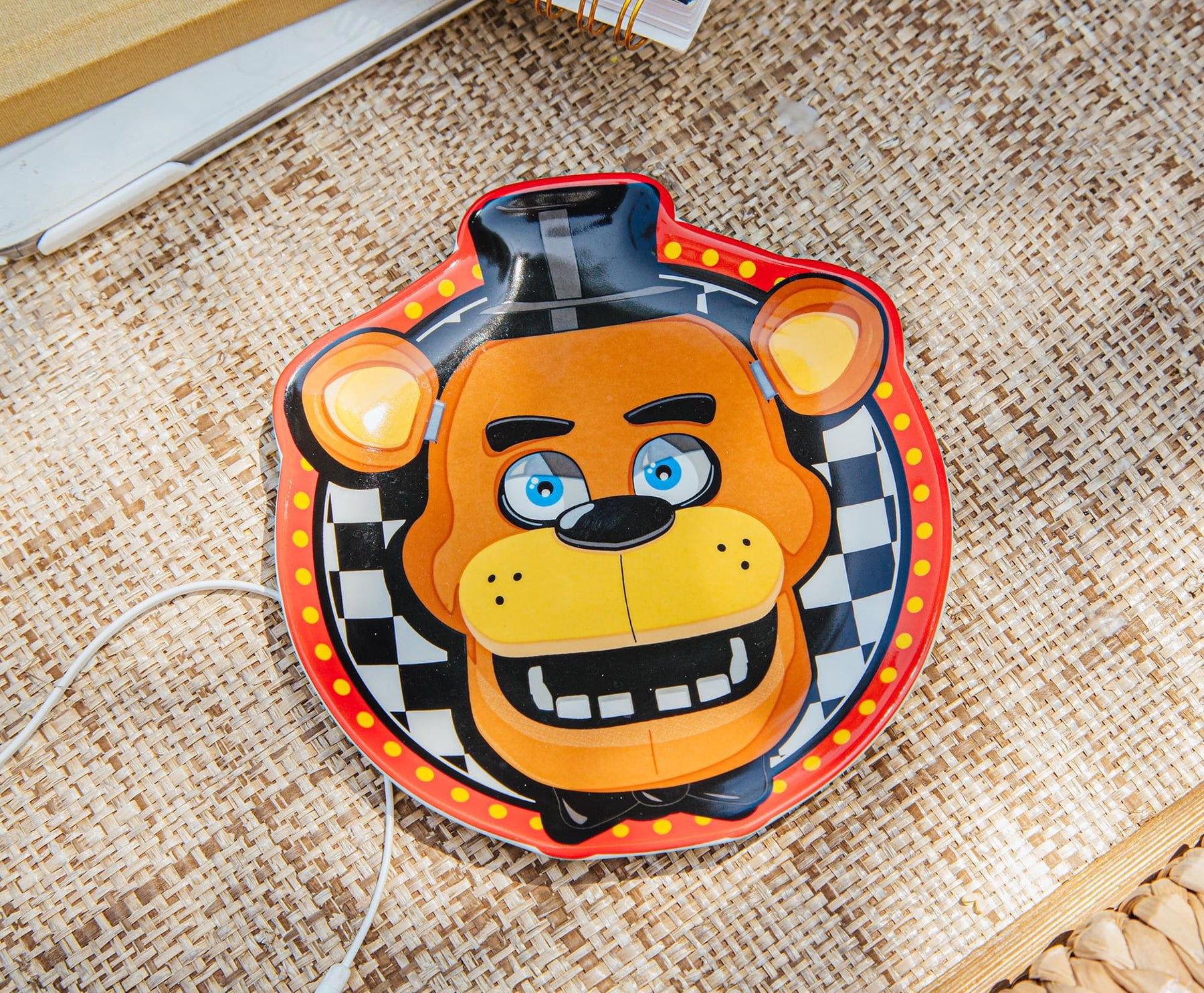 Five Nights At Freddy's Freddy Fazbear Ceramic Trinket Tray Dish