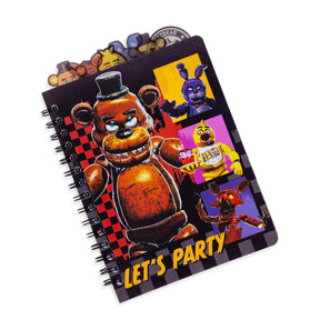 Five Nights At Freddy's: Special Delivery "Let's Party" 6-Tab Spiral Notebook