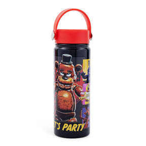 Five Nights At Freddy's "Let's Party" 20-Ounce Stainless Steel Water Bottle