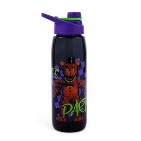 Five Nights At Freddy's "Let's Party" Water Bottle | Holds 28 Ounces