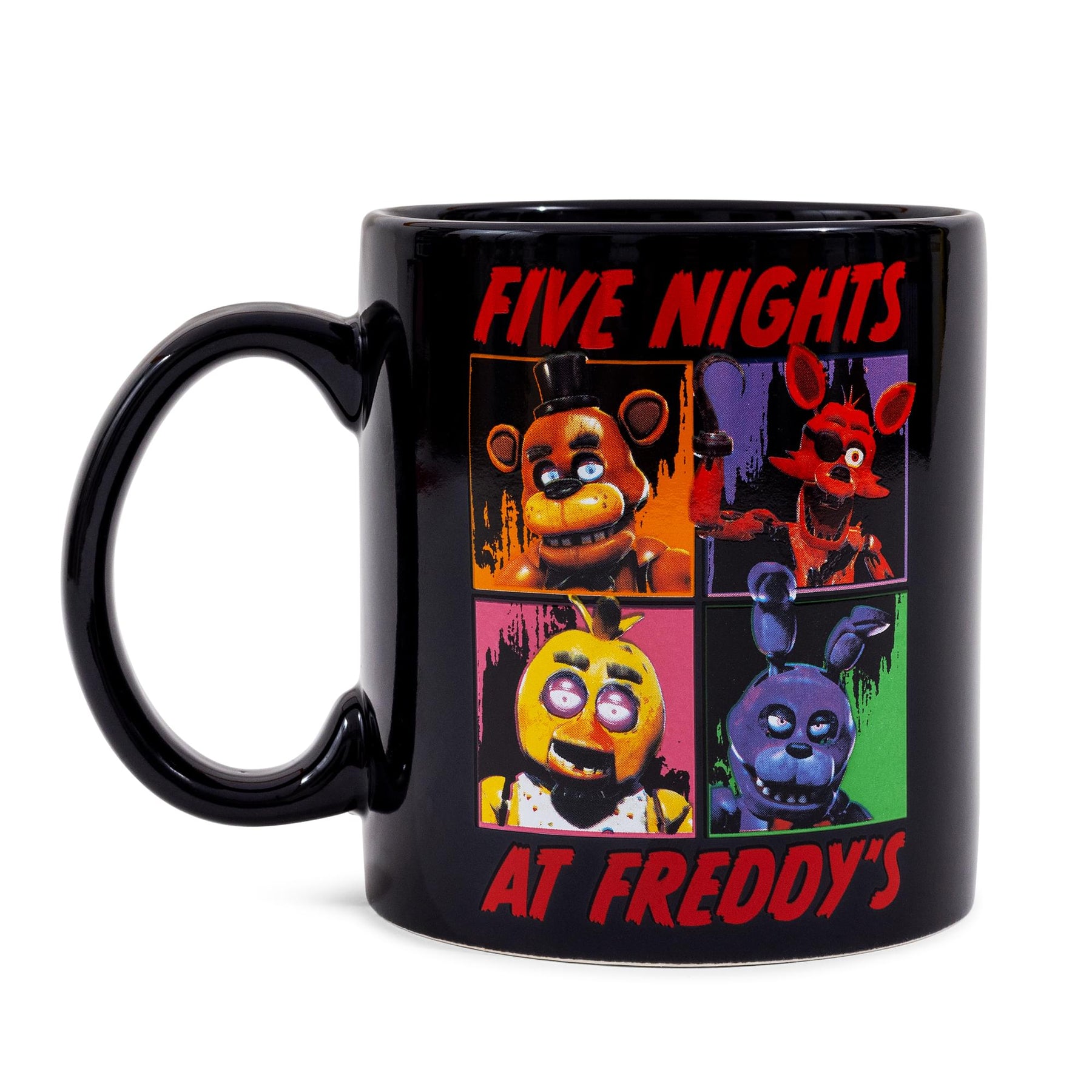 Five Nights At Freddy's Character Grid Ceramic Mug | Holds 20 Ounces