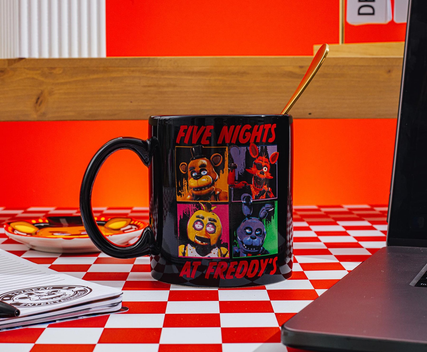 Five Nights At Freddy's Character Grid Ceramic Mug | Holds 20 Ounces