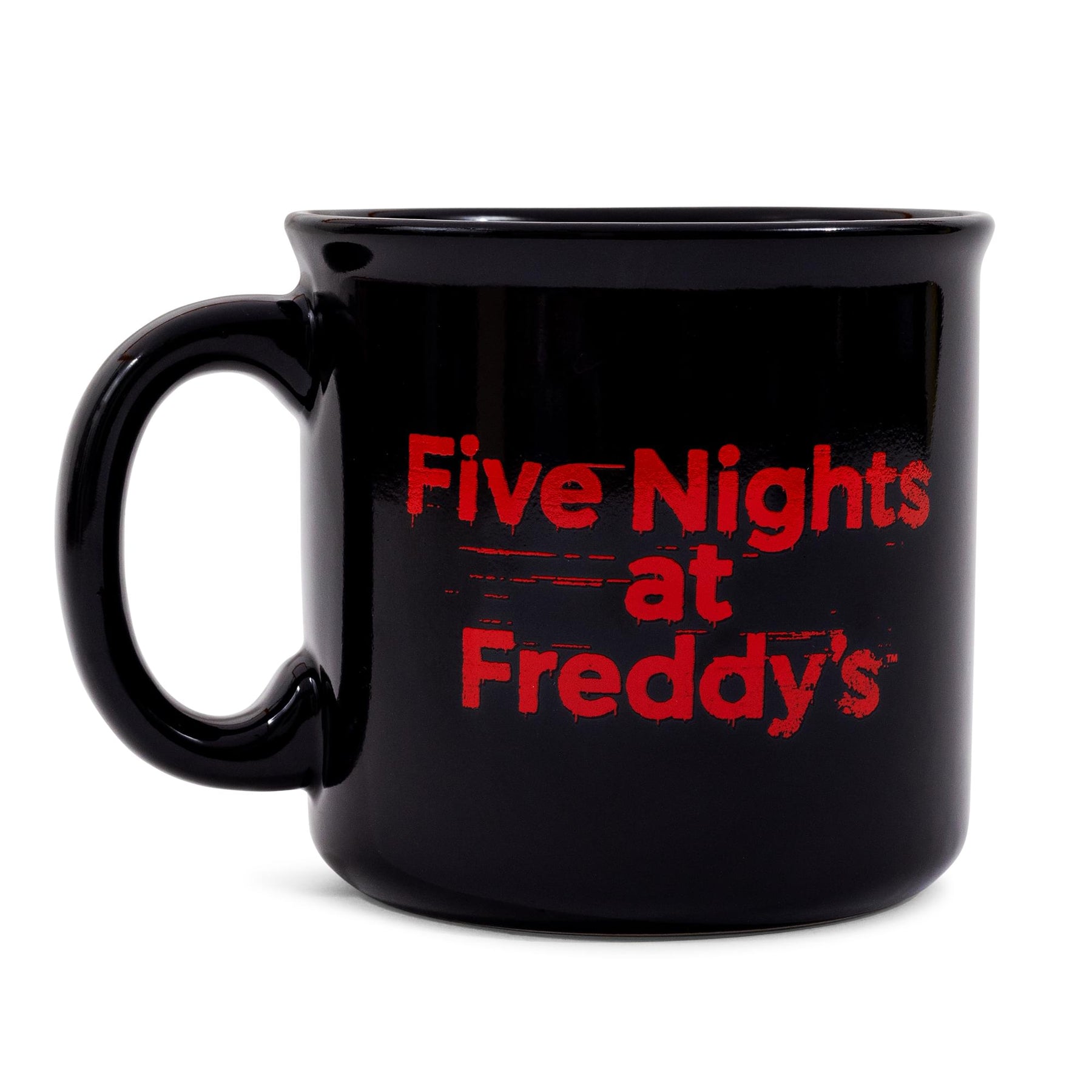 Five Nights At Freddy's "Game Over" Ceramic Camper Mug | Holds 20 Ounces