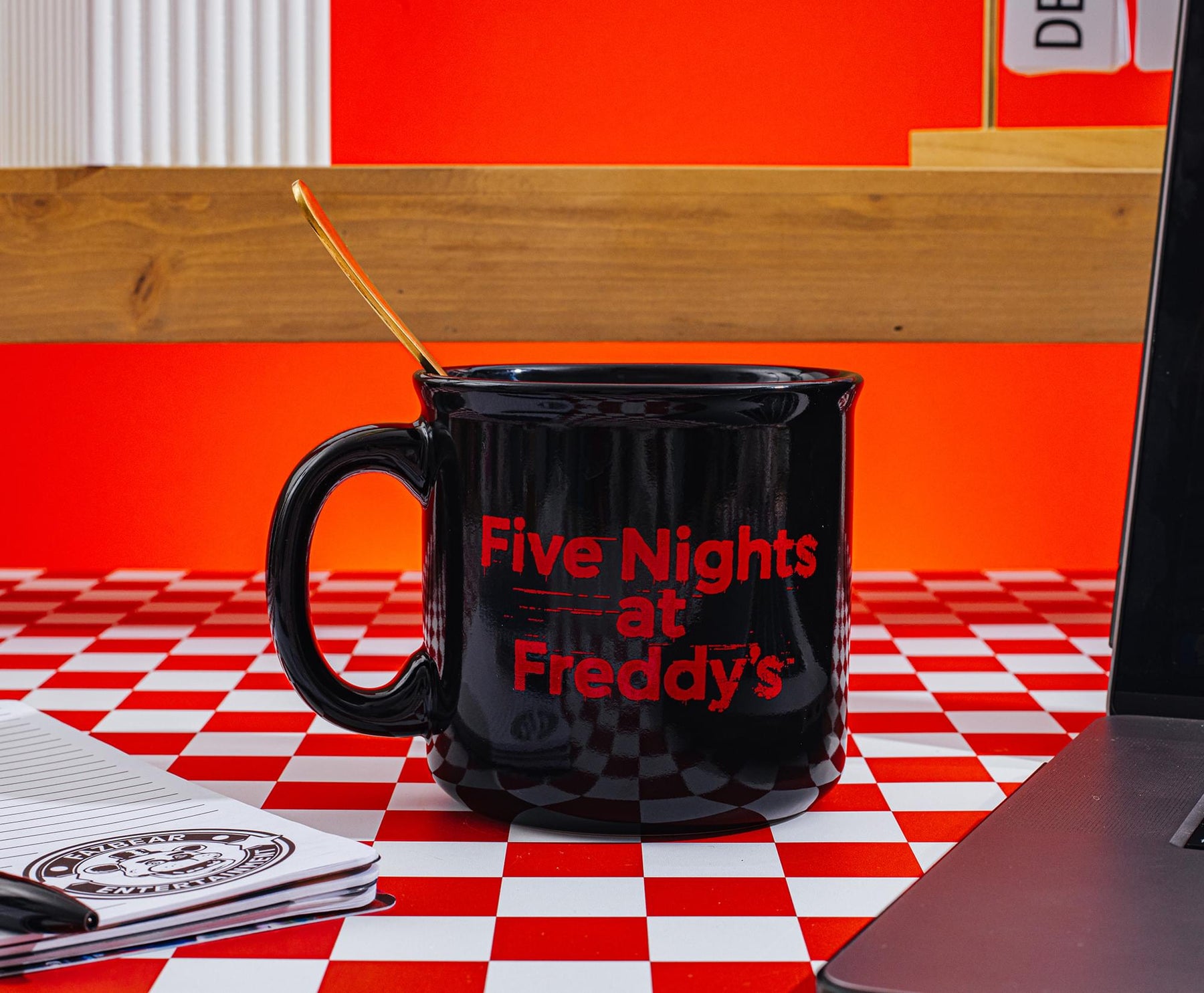 Five Nights At Freddy's "Game Over" Ceramic Camper Mug | Holds 20 Ounces