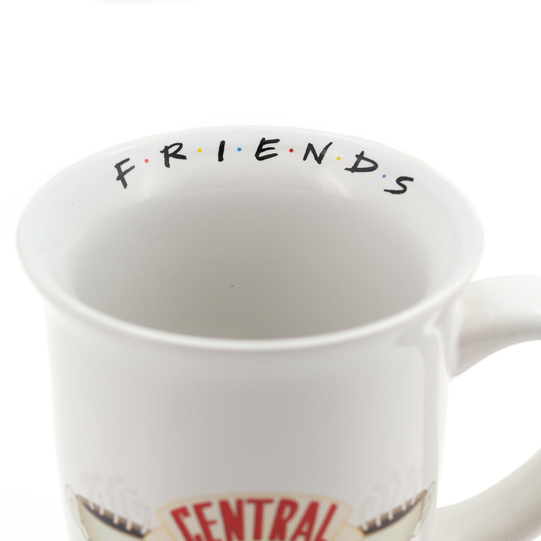 Friends Central Perk Flared Rim Collectible Ceramic Coffee Mug | Holds 16 Ounces