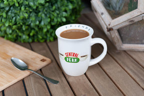 Friends Central Perk Flared Rim Collectible Ceramic Coffee Mug | Holds 16 Ounces