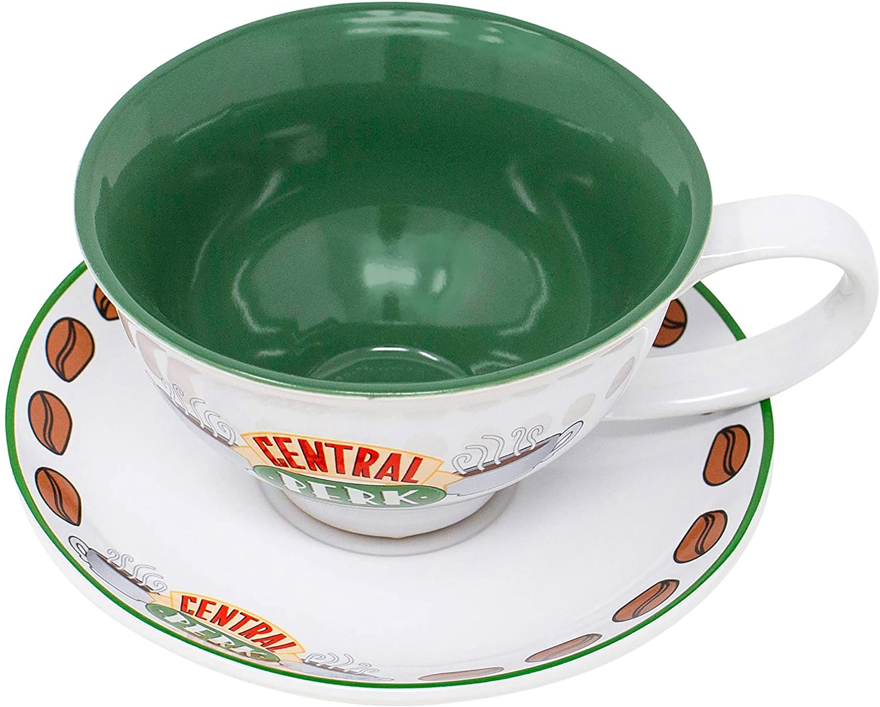 Friends Central Perk 12oz Ceramic Tea Cup and Saucer Set