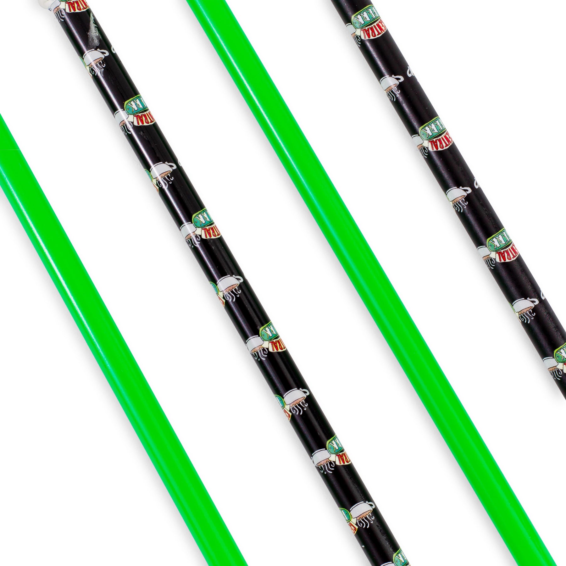 Friends Central Perk Reusable Plastic Straws | Set of 4