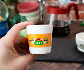 Friends Central Perk 4-Ounce Sculpted Ceramic Mini Cups | Set of 3