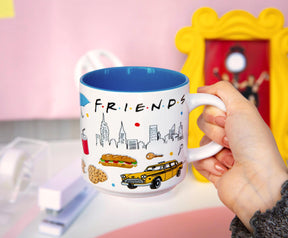 Friends Icons Ceramic Mug | Holds 13 Ounces