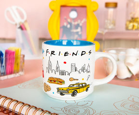 Friends Icons Ceramic Mug | Holds 13 Ounces