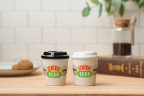 Friends Central Perk To-Go Cups Ceramic Salt and Pepper Shaker Set